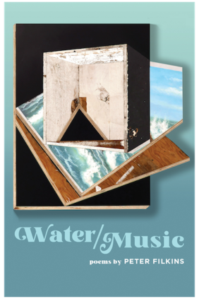 Jacket cover for Water/Music by Peter Filkins