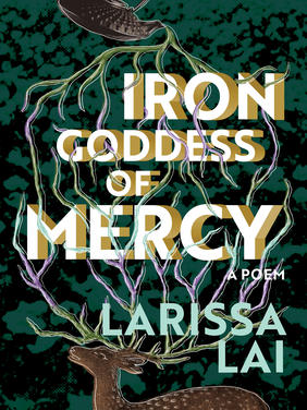 Jacket cover for Iron Goddess of Mercy by Larissa Lai 